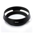 40.5 43 46 49 52 55 58 62 67mm Black Vented Curved Metal camera lens Hood for Leica M for Pentax for canon Sony for Olympus. 