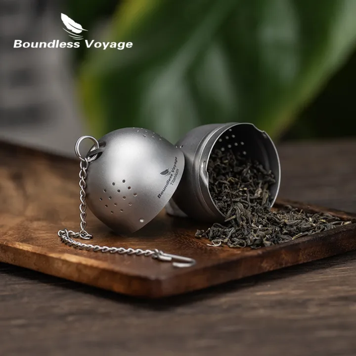Boundless%20Voyage%20Titanium%20Tea%20Strainer%20Infusers%20Tea%20Ball%20with%20Extended%20Chain%20&%20Hook%20for%20Loose%20Tea,%20Herbs%20Ti/3207A%20-%20Image%206