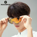 ROCKBROS Cycling Glasses Lightweight Frameless Bike Glasses High-Definition Lenses Road Bicycle Protection Goggles Sport Eyewear. 