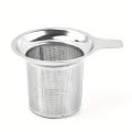 1pc Stainless Steel Tea Strainer, Tea Drain, Tea Partition, Tea Ball, Cup, Kettle, Tea Strainer, Inner Gall, Tea Brewer.