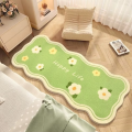 VIKAMA Soft Warm Bedside Floor Mat Simple High-End Bedroom Sofa Carpet Washable Waterproof Carpet Suitable Room Rug Home Decorat.