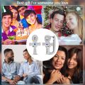 New 925 Sterling Silver Ankh Cross Earrings Sparkling CZ Zircon For Women Girls Adorable Birthday Party Cute Jewelry s. 