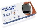 WS39 Ultra SmartWatch (with three bands). 
