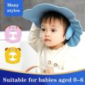 Baby Shower Soft Cap Adjustable Hair Wash Hat for Kids Ear Protection Safe Children Shampoo Bathing Shower Protect Head Cover.