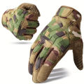 Touch Sceen Gloves Men's Paintball Shooting Airsoft Combat Bicycle Protective Anti-Skid Full Finger Gloves Women.