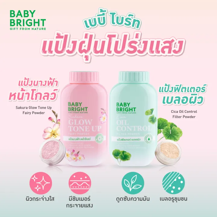 Baby%20Bright%20Powder%2050g%20Translucent%20Loose%20Powder%20Has%202%20Formulas%20to%20Choose%20from%20%5BCica%20Formula%20Controls%20Oil,%20Sakura%20Formula%20Glows%20and%20Tones%20up%5D%20Translucent%20Loose%20Powder,%20Smooth%20and%20Fine%20Pink%20Powder%20Texture,%20Easy%20to%20Blend,%20Light%20and%20Comfortable%20on%20the%20Skin...%20-%20Image%203
