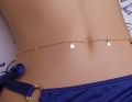 Latest Fashion Gold Colour Belly Chain For girls and Women's. 
