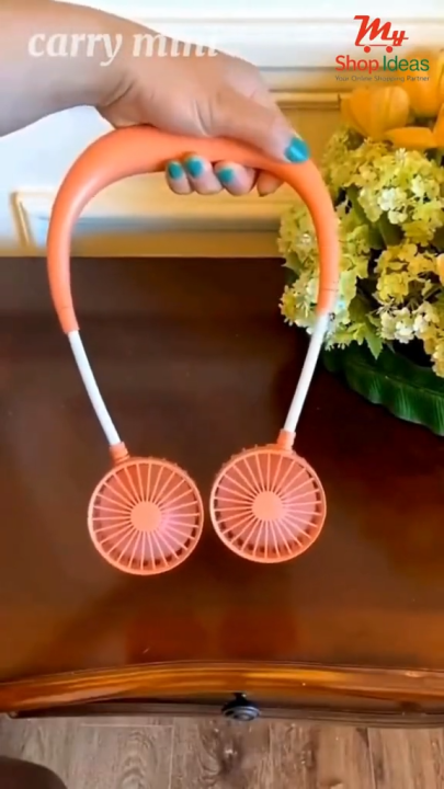 Rechargeable Neck Fan