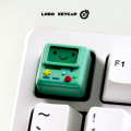 Adventure Time-Themed Bmo Light-Transmitting Mechanical Keyboard Attachment Keycap Single Personality Custom Creative Keycap Esc. 