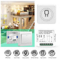 TUYA WiFi or Zigbee Switch with Multiple Dry Contact Points for Curtain Dimming and Metering, Smart Switch. 