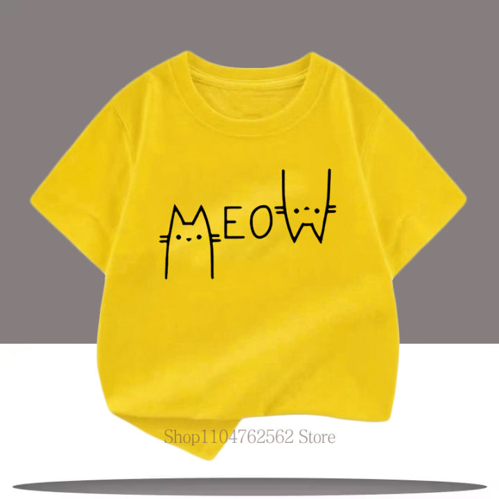 Cute%20Funny%20Cat%20Graphic%20Print%20Children%20T-shirts%20Summer%20Cartoon%20Fashion%20Casual%20Tops%20for%20Girls%20Boys%20O-Neck%20Short%20Sleeve%20T-shirts%20-%20Image%205
