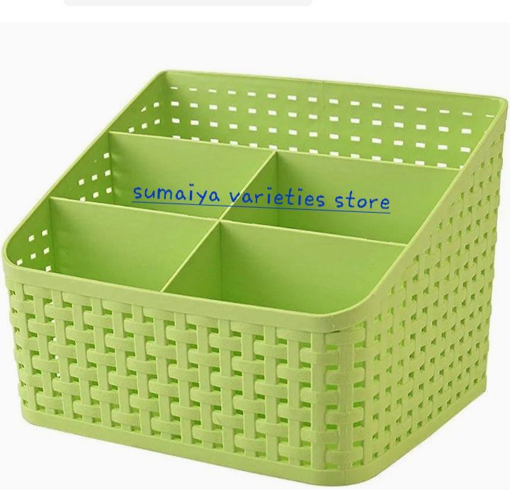 Saluk%205%20SECTION%20Multipurpose%20Desk%20Organizer,%20Multipurpose%205%20Compartment%20Plastic%20Desk...%20-%20Image%209