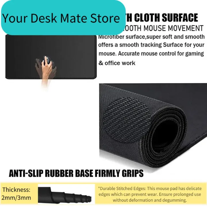Texas%20Hold'em%20Poker%20Table%20Desk%20Mat%20Non-Slip%20%20Base%20Washable%20Cloth%20Surface%20Large%20Mouse%20Pad%20-%20Image%205