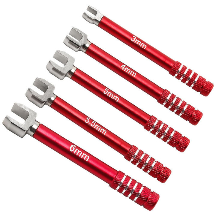 3-6mm RC Crawler Steel Wrenches Set | Medium Carbon Open-End & Lever Wrenches for 1/10 Scale Car Upgrades