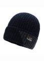 Stylish Warm winter Cap For Men  /Women  Top Fashion High QUALITY Thicker Beanie Band Stick Knoted Cap Winter Patch Work Beanie Caps For  Men. 