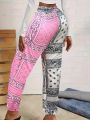 Plus Size New Autumn And Winter Women's Pull-Out Pants From Europe And America.