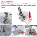 Sewing Rolled Hemmer Foot, 6Mm Wide Rolled Hem Presser Foot Sewing Machine Presser Foot Hemmer Foot, Hemming Foot Kit for Sewing Rolled Hemmer Presser Foot  1 pcs. 