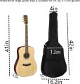 Guitar Bag for 40"/41" inches Guitars- Black. 