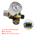 New Spray Paint Air Pressure Regulator 0-140PSI G1/4 Thread  Pressure Gauge Pneumatic Tool Accessory Air Compressor for Air Tool. 