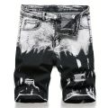 Summer New Slim Stretch Men Short Jeans Fashionable Retro Do Design Denim Shorts Streetwear 98% Cotton Cargo Shorts Male. 