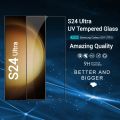 Samsung Galaxy S24 Ultra Tempered UV Glass Film Full Screen Glue For Galaxy S24, S23, S22 Ultra Full Cover UV Glass. 