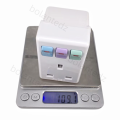 UK Plug 250V 13A Portable Multi 1 to 3 ways Travel Adapter Power Socket with ON/OFF Independent Control Switch Conversion Plug. 