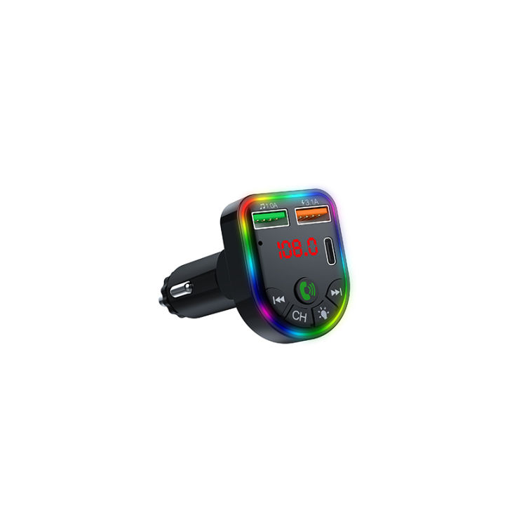 Car%20Bluetooth%20Adapter%20Type-C%20Dual%20USB%20Car%20Charger%20MP3%20Music%20Player%205.3%20FM%20Transmitter%20Handsfree%20Calling%20Audio%20Car%20Adapter%20-%20Image%207