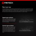 FANTECH Sven MP25 Control Type Sur-face Gaming Mousepad Water-Proof And Anti-Slip. 