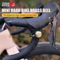 ThinkRider Retro Classical Bicycle Bell Clear Loud Sound Steel Copper MTB Mountain Bike Handlebar Ring Horn Safety Cycling. 