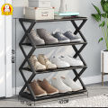 Sunnylife 4 tier shoe rack shoe rack. 