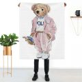 The BEAR Throws Blankets Children's Blanket Home and Decoration Throw Bed Sofa Knee Custom Anime Fluffy Soft Luxury Cute. 