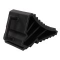 [1 pair] anti-slip rubber car wheel chock, wheel chock, wheel chock, wheel chock, ABS plastic wheel chock. 