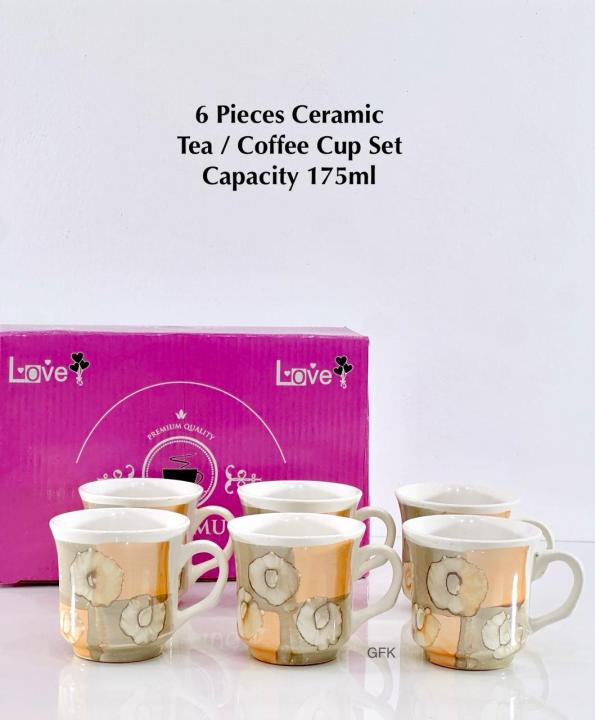 Robert Levi Ceramic Coffee Mug Collection (6 Pack) main image 0