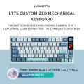 Langtu Lt75 Mechanical Keyboard 3-Mode 80 Keys Wired/Wireless/Bluetooth PBT RGB Gasket Customized Office PC Game Keyboard Origin. 