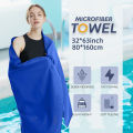 Microfiber Towel Quick Dry Towel Travel Towel Sports Towel Beach Towel Sandproof Soft Light Towel For Swim, Yoga, Gym.