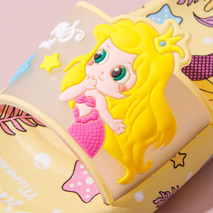 Girls%20Mermaid%20Slippers%20Soft%20Bottom%20Non-slip%20Home%20Indoor%20Sandals%20Slippers%20Middle%20and%20Big%20Children%20Cute%20Princess%20Bathroom%20Slippers%20-%20Image%203