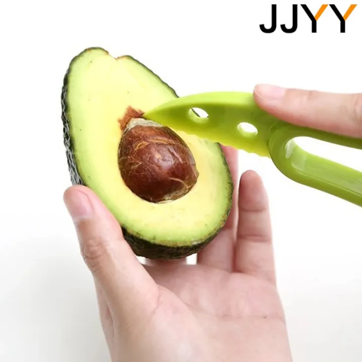 JJYY%203%20In%201%20Avocado%20Slicer%20Shea%20Corer%20Butter%20Fruit%20Peeler%20Cutter%20Pulp%20Separator%20Plastic%20Knife%20Kitchen%20Vegetable%20Tools%20-%20Image%203