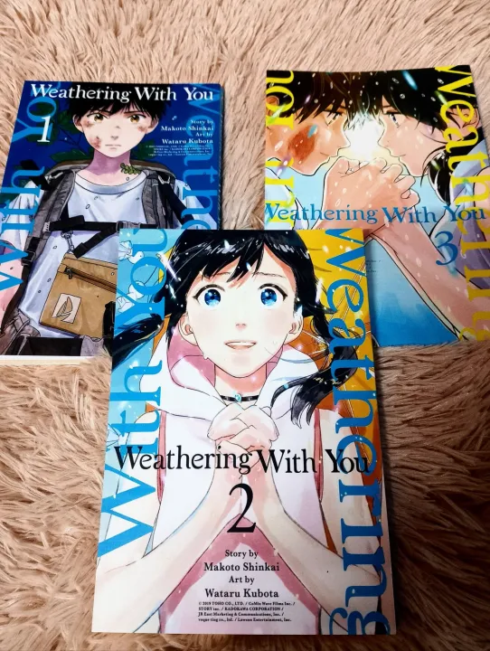 Weathering with you - Manga Comics Full story 3 book set
