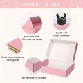 10 Pcs Pink Shipping Boxes Pink Corrugated Cardboard Mailer Boxes Bulk for Packaging Small Business Mailing . 