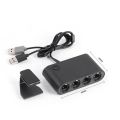 4 Ports Game Converter for GameCube GC Controller USB Adapter for Nintend Switch NGC/Wii u/PC Star Fighting Support Dropshipping.