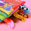 New 3D Visual Tail Cloth Book Baby Tear Resistant Biteable Cognitive Tool Interactive Parent-Child Fun Toddlers Enlighten Toys. 