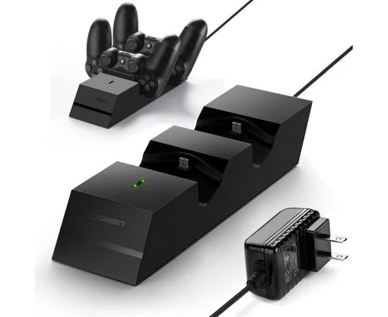 UGREEN%20Charger%20For%20PS4%20Controller%20PS4%20Charging%20Station,%202.5%20Hours%20Full%20Charge%20For%202%20Controllers,%20DualShock%204%20Charger%20Dock%20For%20PlayStation%20PS4%20Slim,%20PS4%20Pro%20Controller%20(5FT%20Cable%20With%20AC%20Adapter)%20-%20Image%206