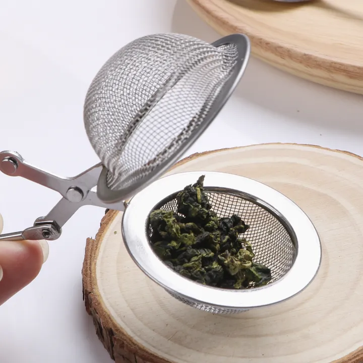 HILIFE%20Kitchen%20Gadget%20Sphere%20Mesh%20Tea%20Strainer%20Coffee%20Herb%20Spice%20Filter%20Diffuser%20Tea%20Infuser%20Stainless%20Steel%20Handle%20Tea%20Ball%20-%20Image%204