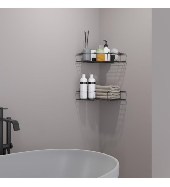 Oslen%20Metal%20(Pack%20of%201%20Self-Adhesive%20Shelf/Storage%20Organizer%20for%20Bathroom%20and%20Kitchen%20Corner%20Wall%20Mounted%20Rack%20Shelf%20Bathroom%20Accessories%20Storage%20Rack%20(No%20Drilling-Shelf%20Adhesive)%20(8%20and%209%20INCH,Black)%20-%20Image%204