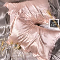 100% Natural Mulberry Silk Pillowcase Hair/Skin Protection,Anti-Frizz & Wrinkle-Resistant Hypoallergenic.