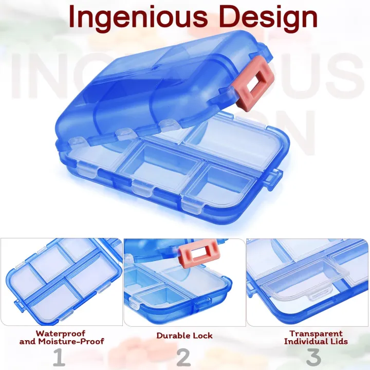 10%20Compartments%20Travel%20Pill%20Organizer%20Pocket%20Portable%20Pill%20Storage%20Box%20Case%20Daily%20Pill%20Container%20or%20Purse%20Fish%20Oil%20Medicine%20-%20Image%203