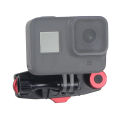 Backpack Clip Quick Release V-Lock Plate Waist Belt Clip Shoulder Strap Clamp for GoPro OSMO Sjcam XiaoYi Insta360 Action Camera.