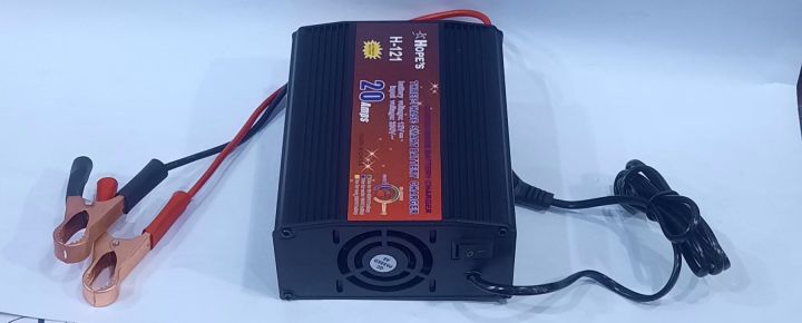 Battery charger 20 amps hope's three phase smart battery charger h 121