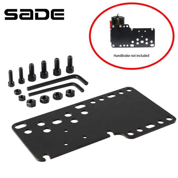 USB Handbrake Drift Adapter Board Mount Bracket Plate For SIM Racing Game G25/27/29 T500 Windows 14 Bit PC (ONLY Plate)