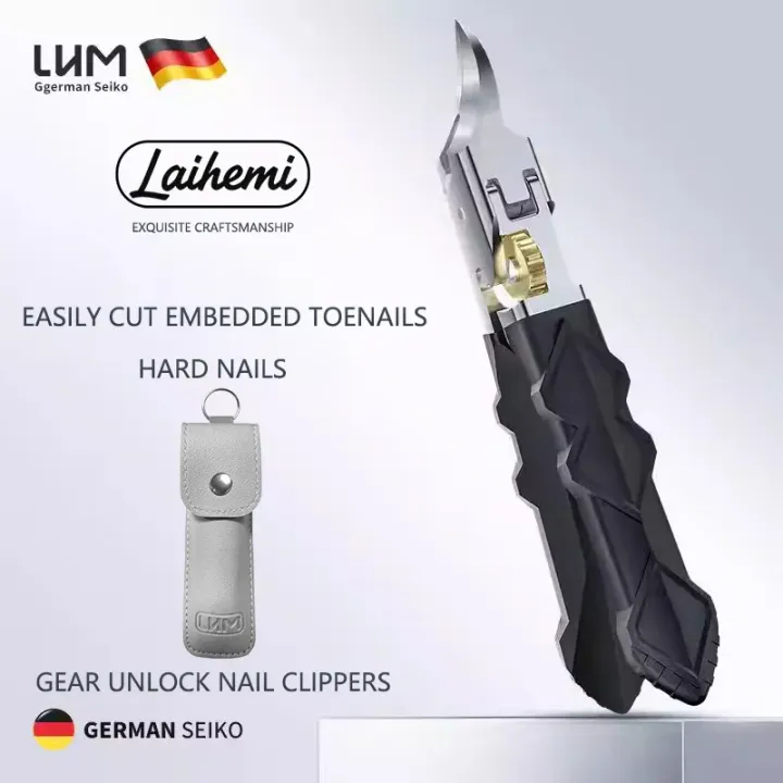 Stainless steel nail clippers, trimming embedded toenails and thick ...